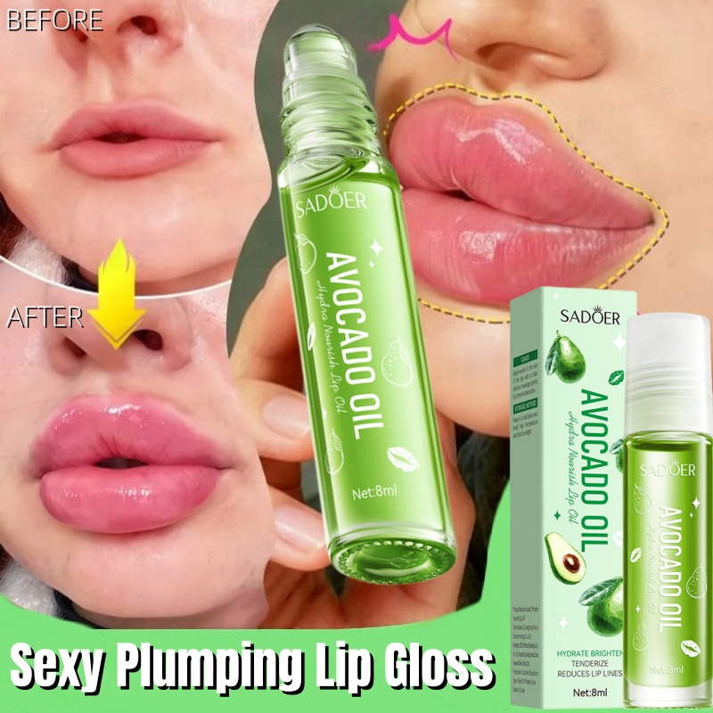 Lip Gloss Plumping - Olio Essenziale Volumizzante per Labbra, Gloss