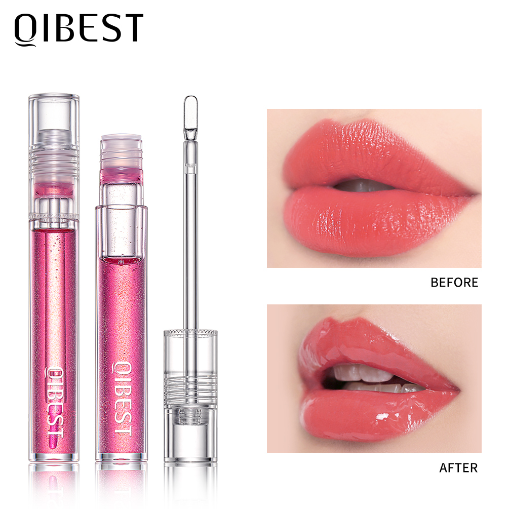 Lip Gloss Plumping - QIBEST Crema idratante Plumper Lip Gloss