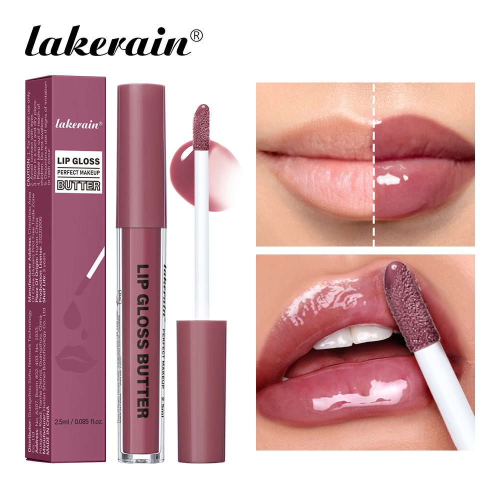 Lip Gloss Plumping - Lakerain Lip Gloss Burro di Lunga