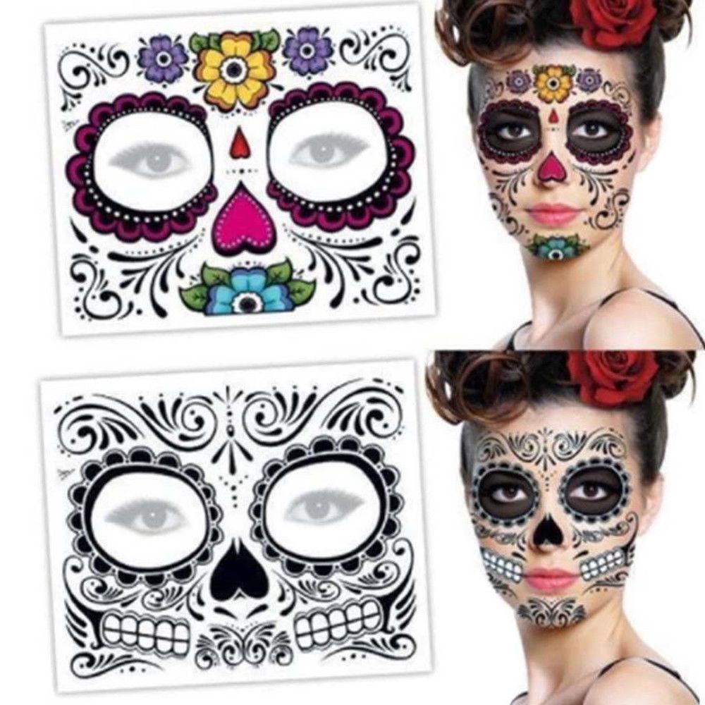 Beauty Makeup Quotes - Day of The Dead Skull Face