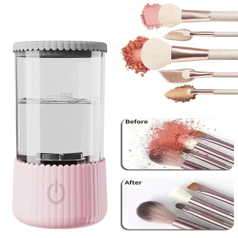 Beauty Makeup Tools Use - Detergente per pennelli per trucco elettrico