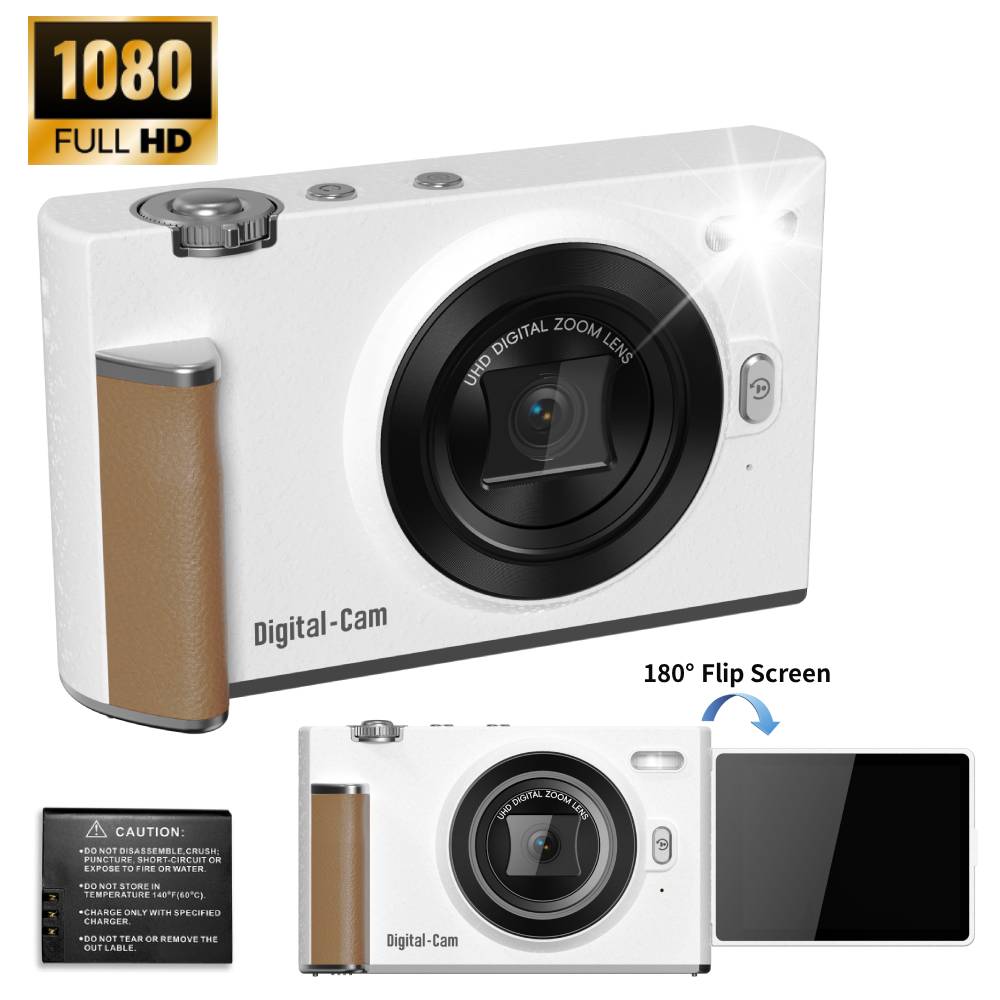 Beauty Makeup Camera - Fotocamera Digitale 48MP con Filtri Bellezza,