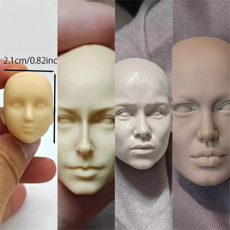 Beauty Makeup Edit - Modello di scultura con testa di