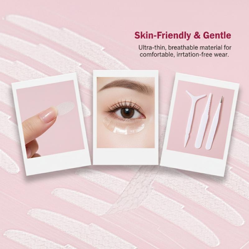 Beauty Makeup Look - Adesivi per palpebre invisibili 600 pezzi,