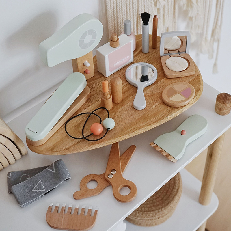 Beauty Makeup Kids - Nuovi bambini Simulazione in legno Set