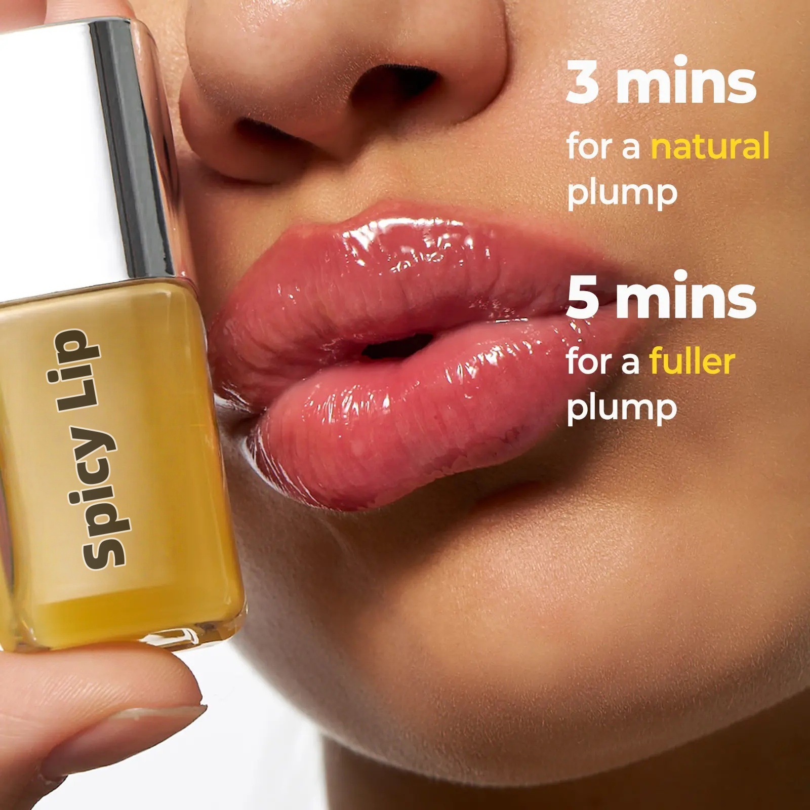 Lip Gloss Plumping - Lucidalabbra Volumizzante Effetto Rimpolpante, Olio Labbra