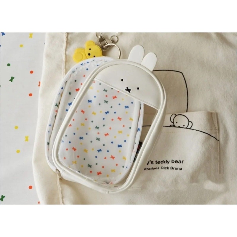 Beauty Makeup Edit - Nuova Borsa Portaoggetti Trasparente Kawaii Miffy