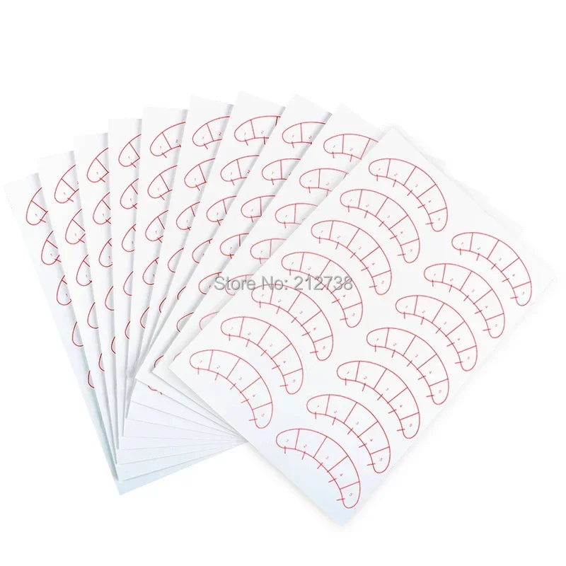 140PCS Ciglia sotto Cuscinetti - Beauty Makeup Tools Use recensione e prezzo