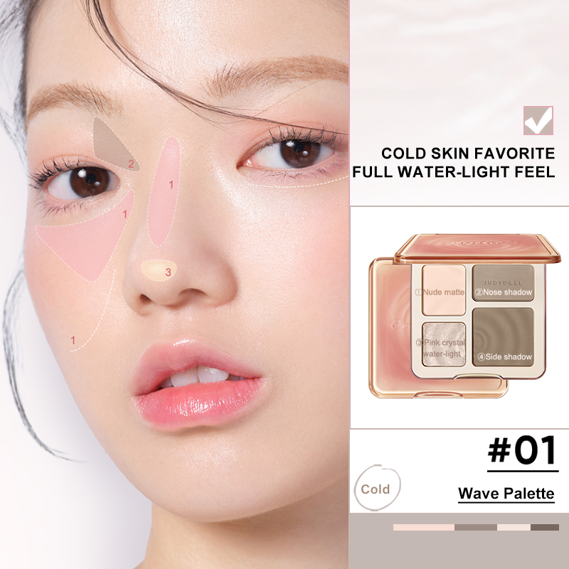 Judydoll Palette di evidenziat - Fenty Beauty Makeup Highlighter recensione e prezzo