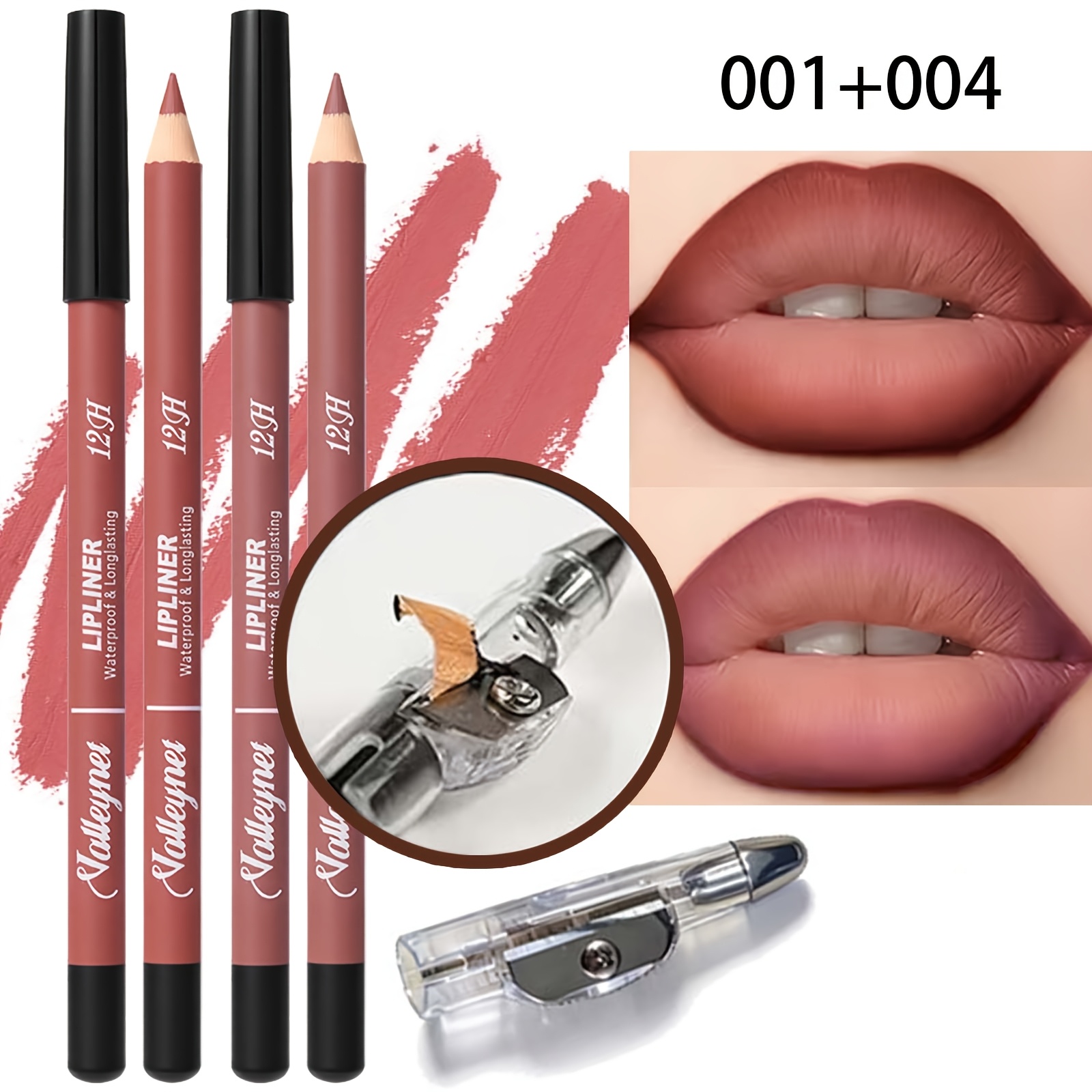 2 matite per labbra + 1 temper - Lip Liner Pencil recensione e prezzo
