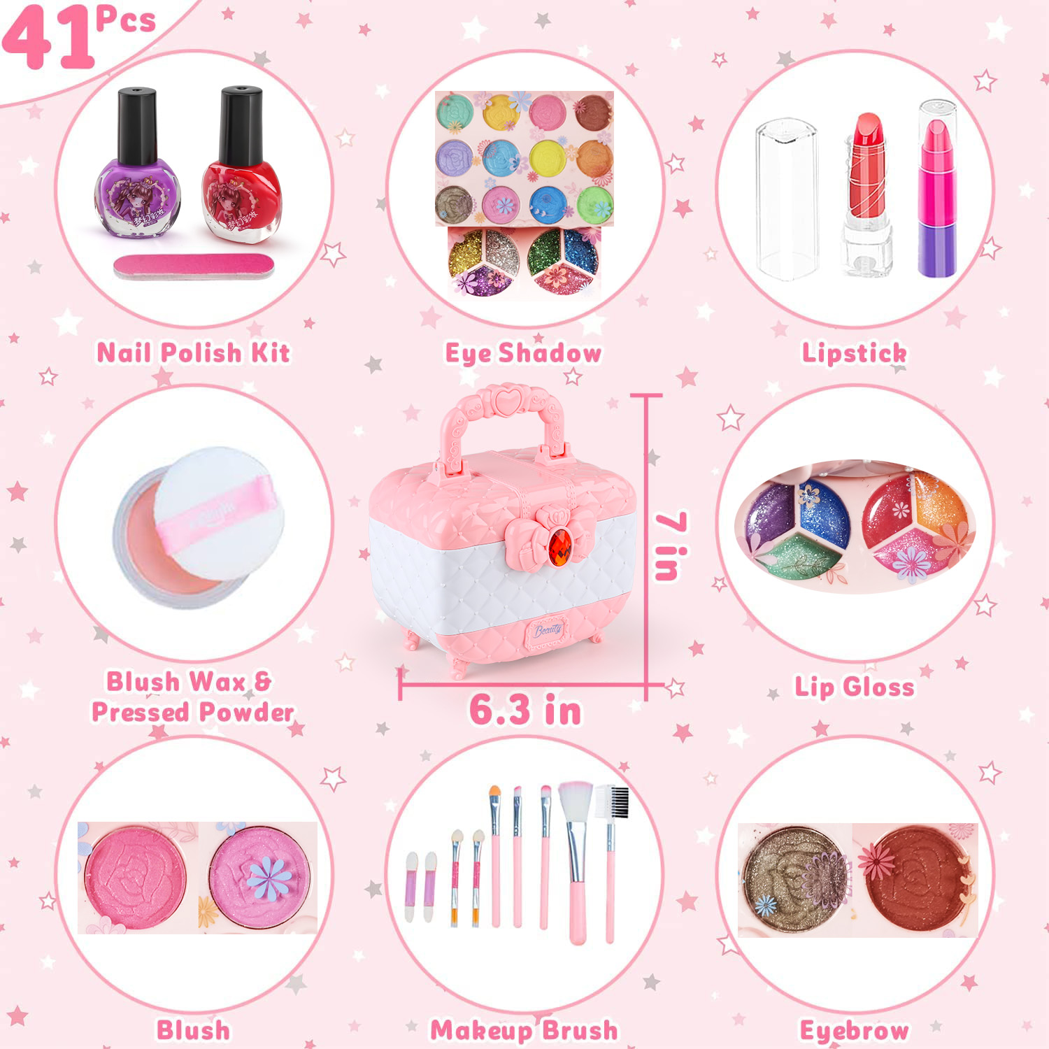 Kit di giocattoli per il trucc - Beauty Makeup Kids recensione e prezzo