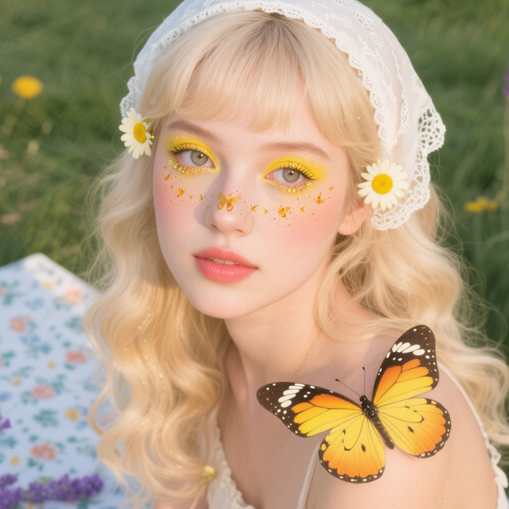 6 pezzi adesivo tatuaggio farf - Beauty Makeup Quotes recensione e prezzo