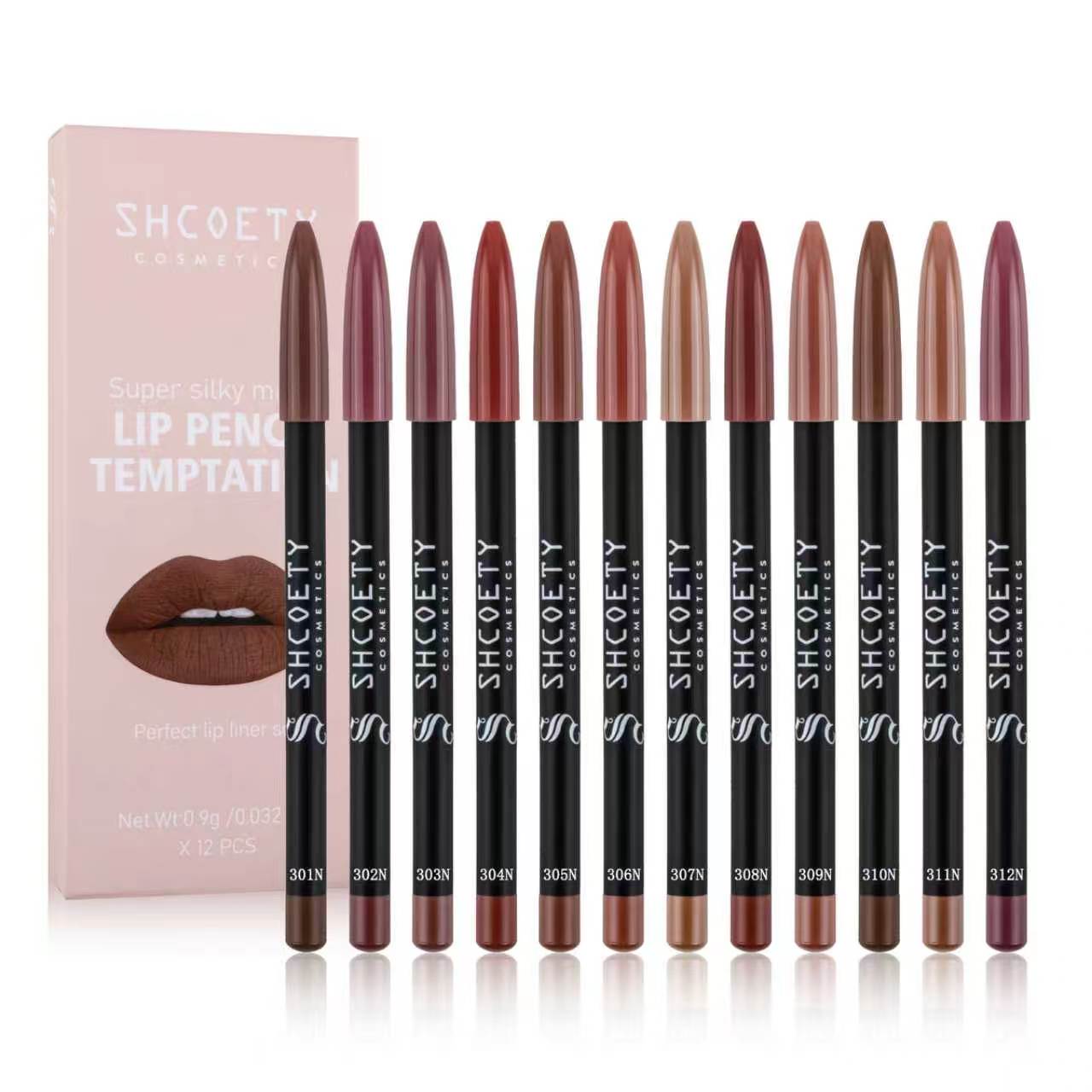 SHCOETY Set di 12 matite labbr - Lip Liner Pencil recensione e prezzo