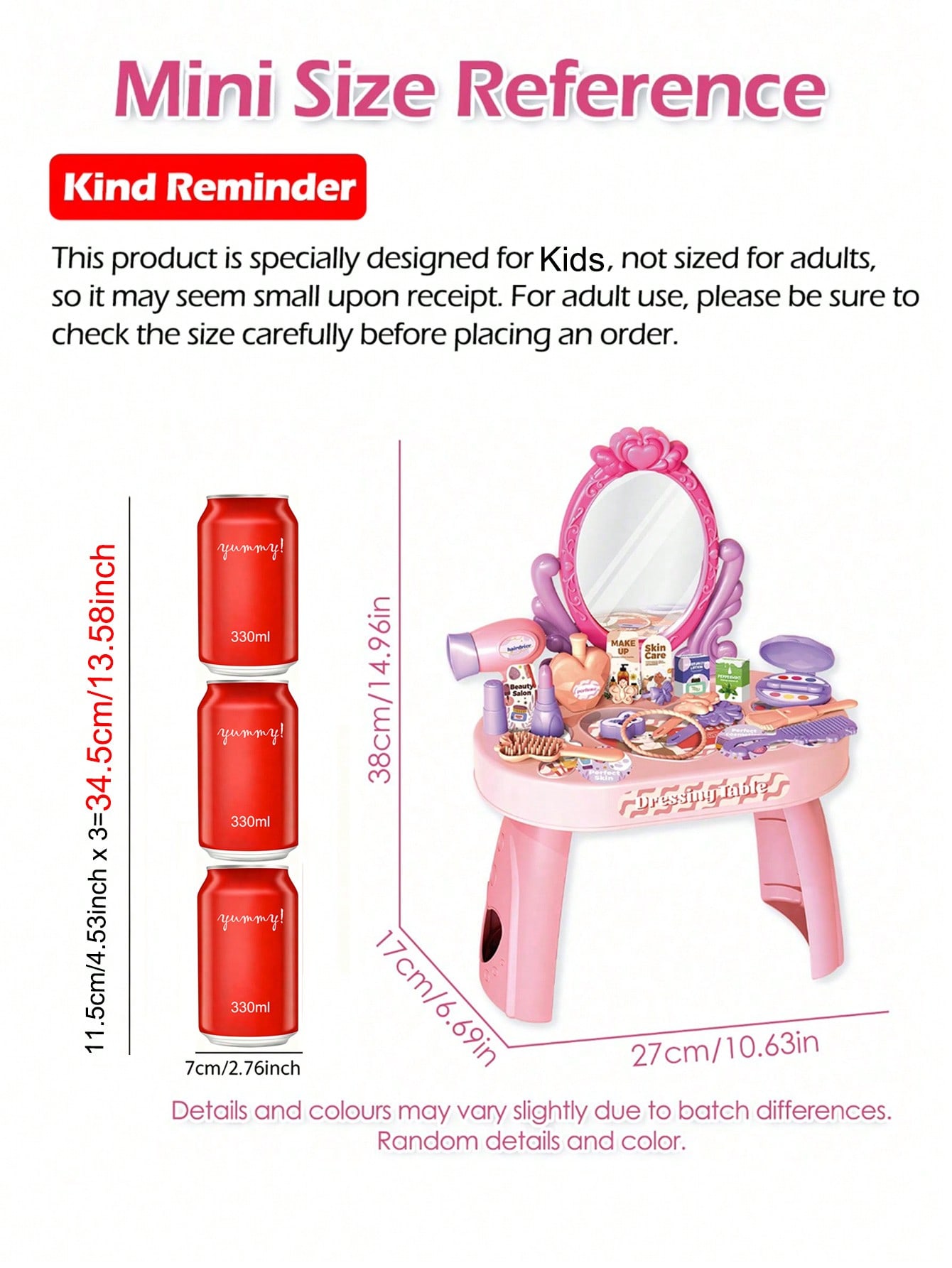 Set Giocattolo Tavolo da Trucc - Beauty Makeup Kids recensione e prezzo