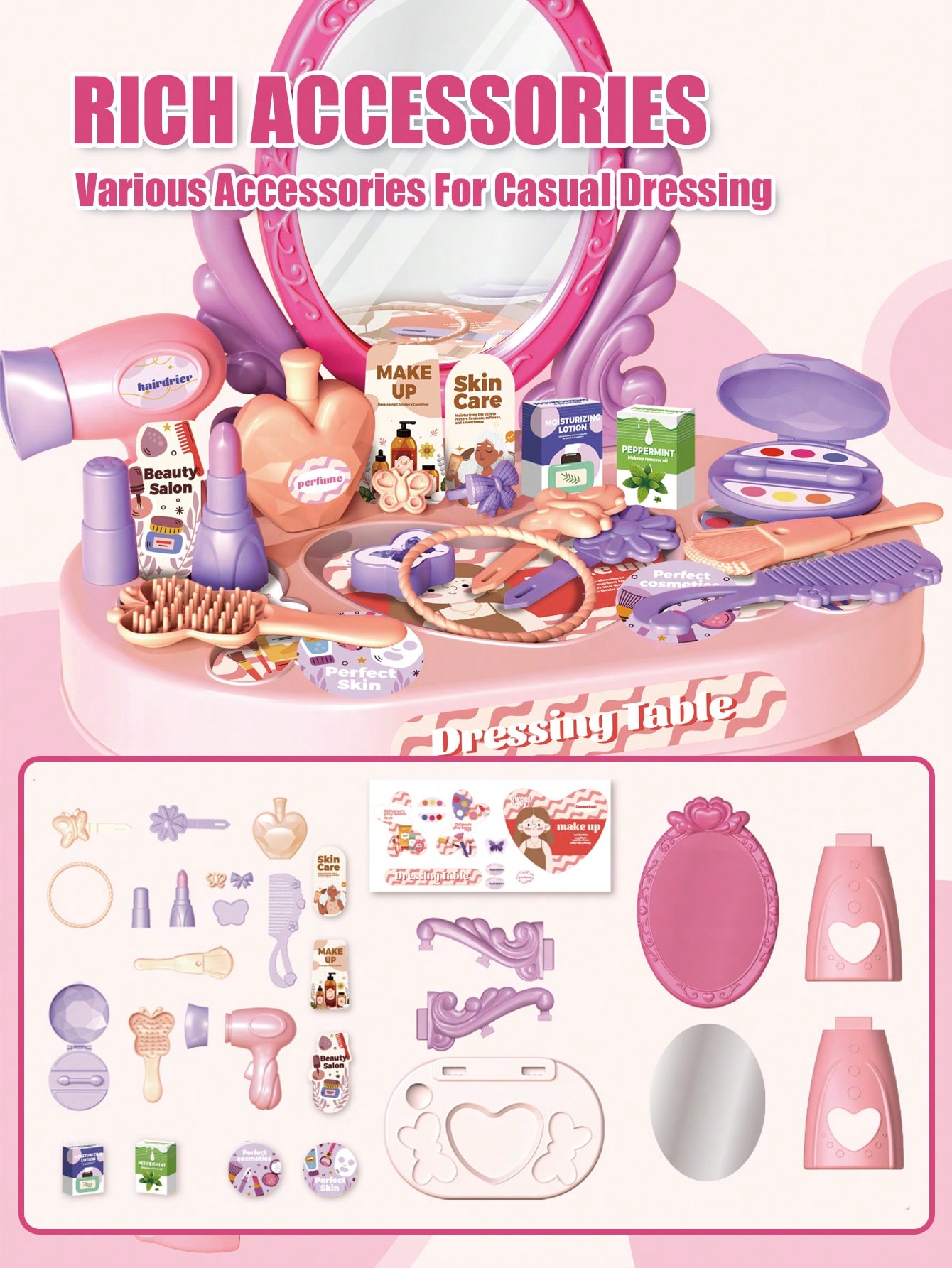 Set Giocattolo Tavolo da Trucc - Beauty Makeup Kids recensione e prezzo