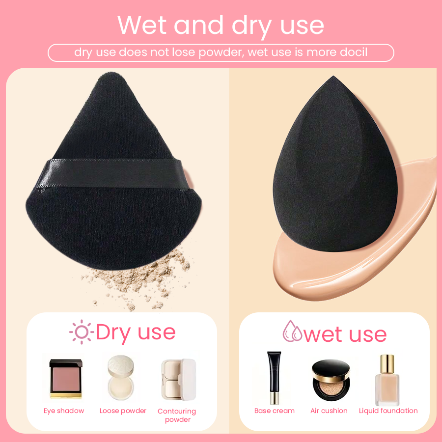 Set di 6 Spugne per Trucco Mor - Beauty Makeup Tools Use recensione e prezzo