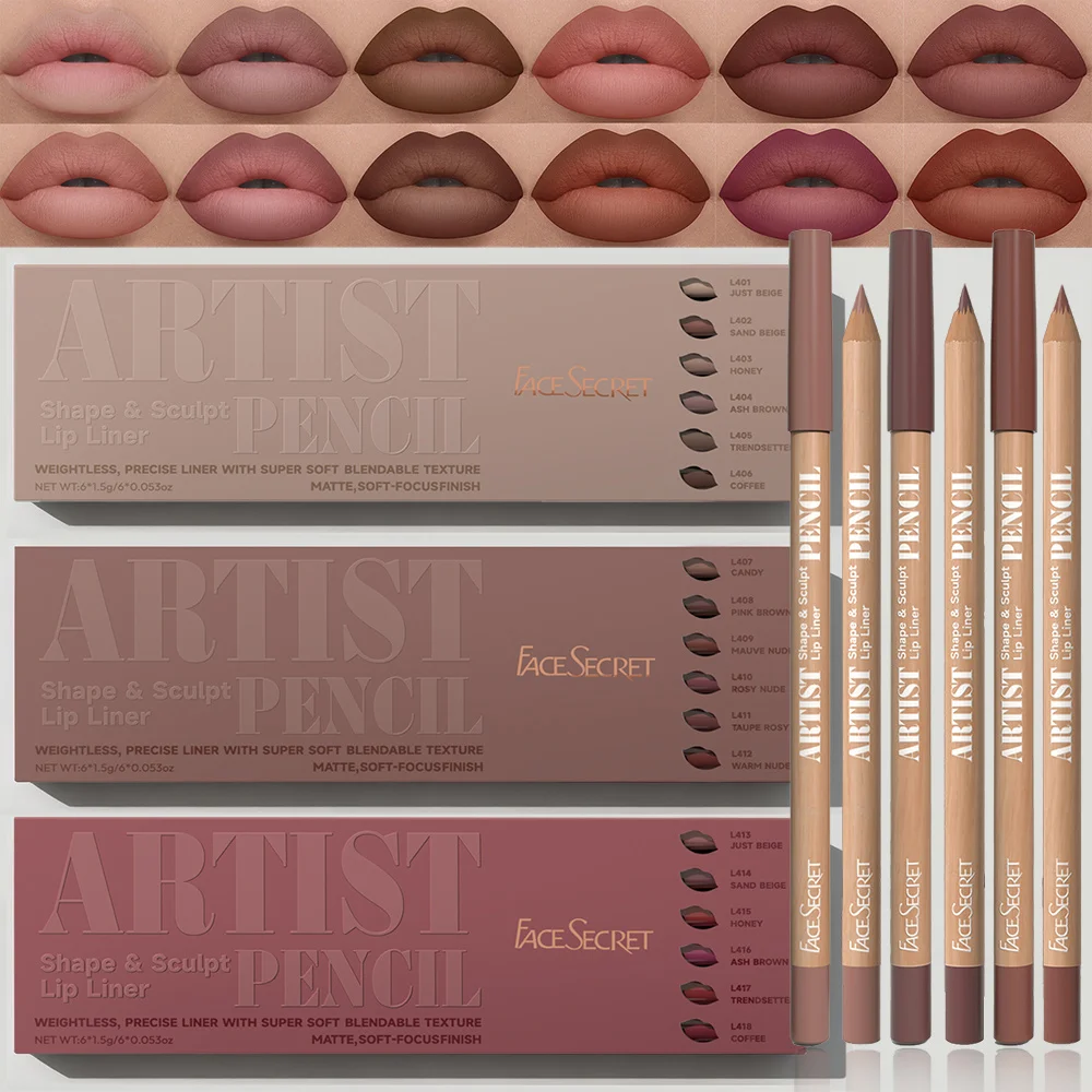 Set da 6 pezzi Matita per labb - Lip Liner Pencil recensione e prezzo